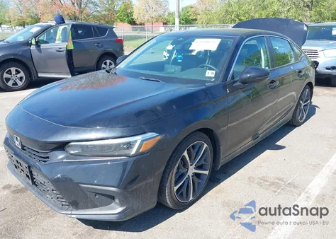 2024 Honda Civic Touring z USA, uszkodzony, nr VIN 2HGFE1F9XRH324588